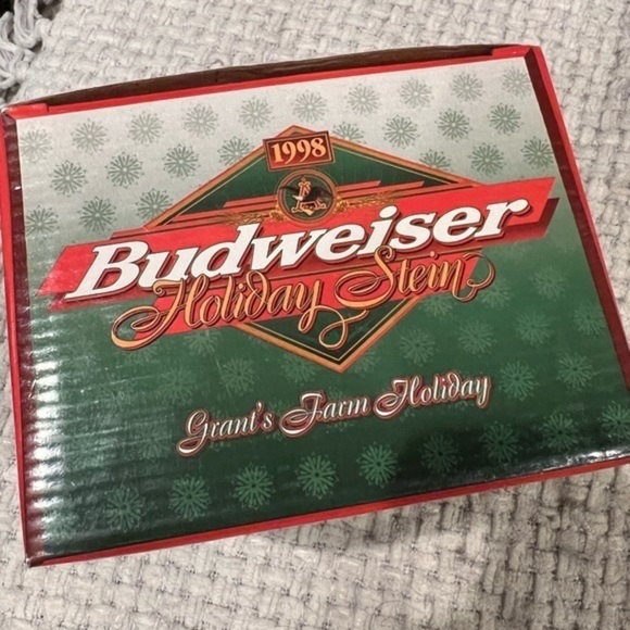 Budweiser Holiday Stein - Picture 4 of 6